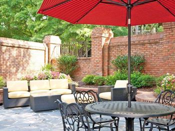 Outdoor entertainment area